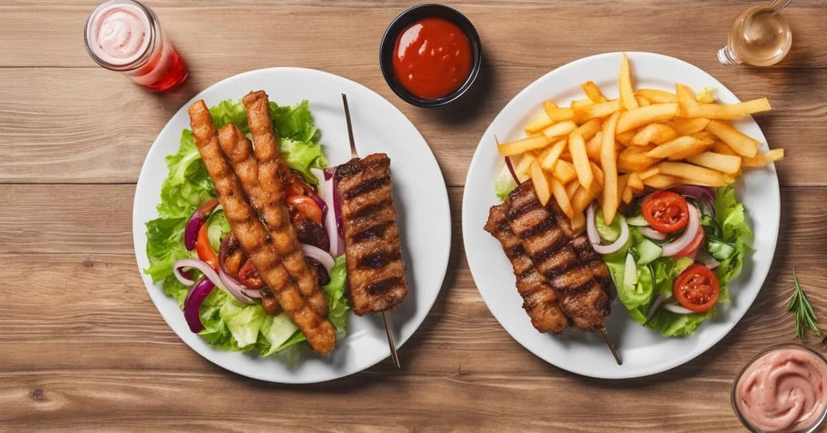 Ile kcal ma kebab z frytkami? Sprawdź, ile naprawdę zjesz!